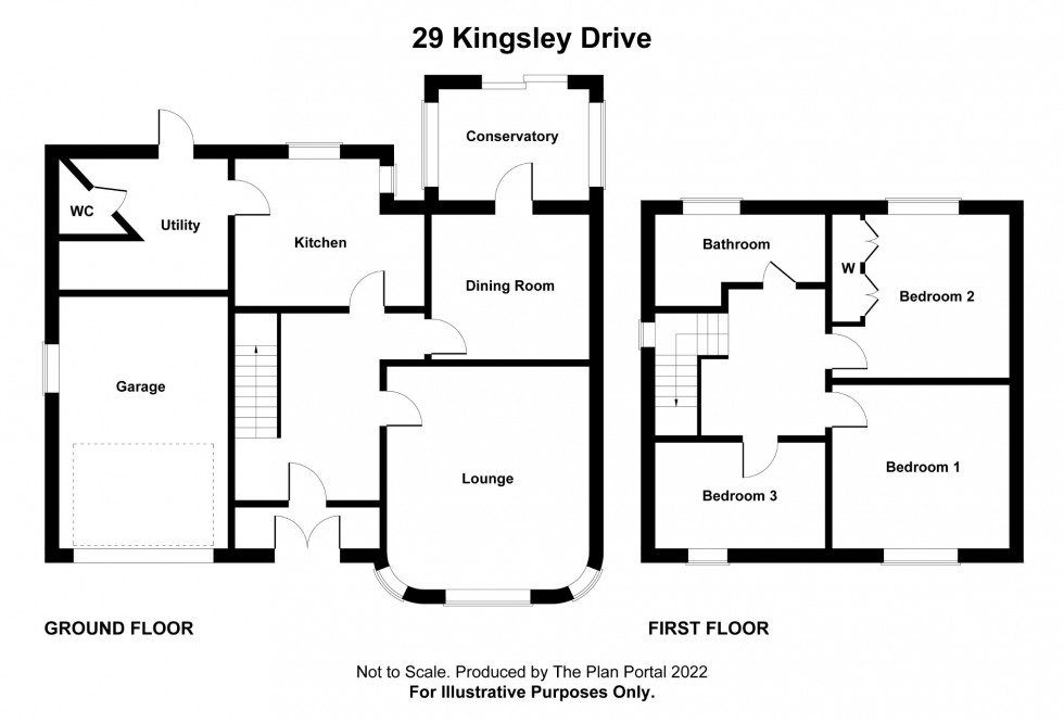 Floorplan for Kingsley Drive, Cheadle Hulme
