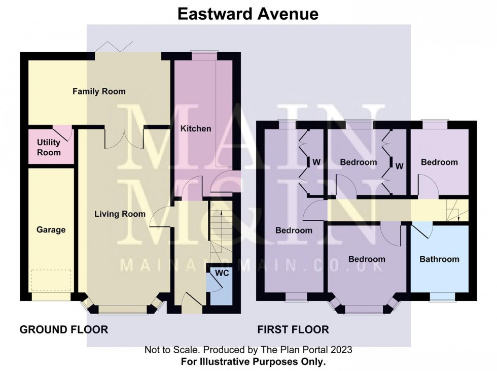Floorplan for Eastward Avenue, Wilmslow