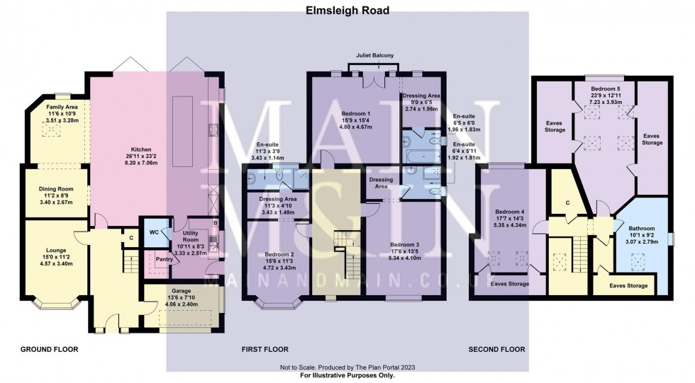 Floorplan for Elmsleigh Road, Heald Green