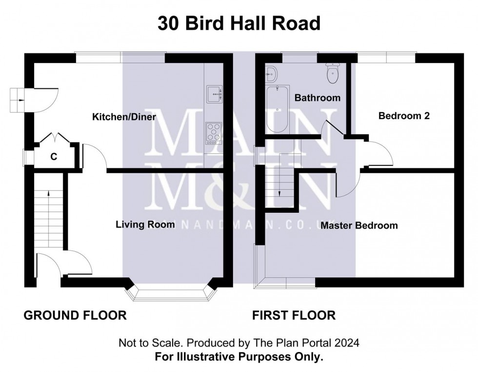 Floorplan for Bird Hall Road, Cheadle Hulme