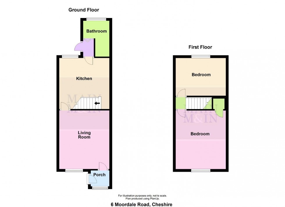 Floorplan for Moordale Drive, Knutsford
