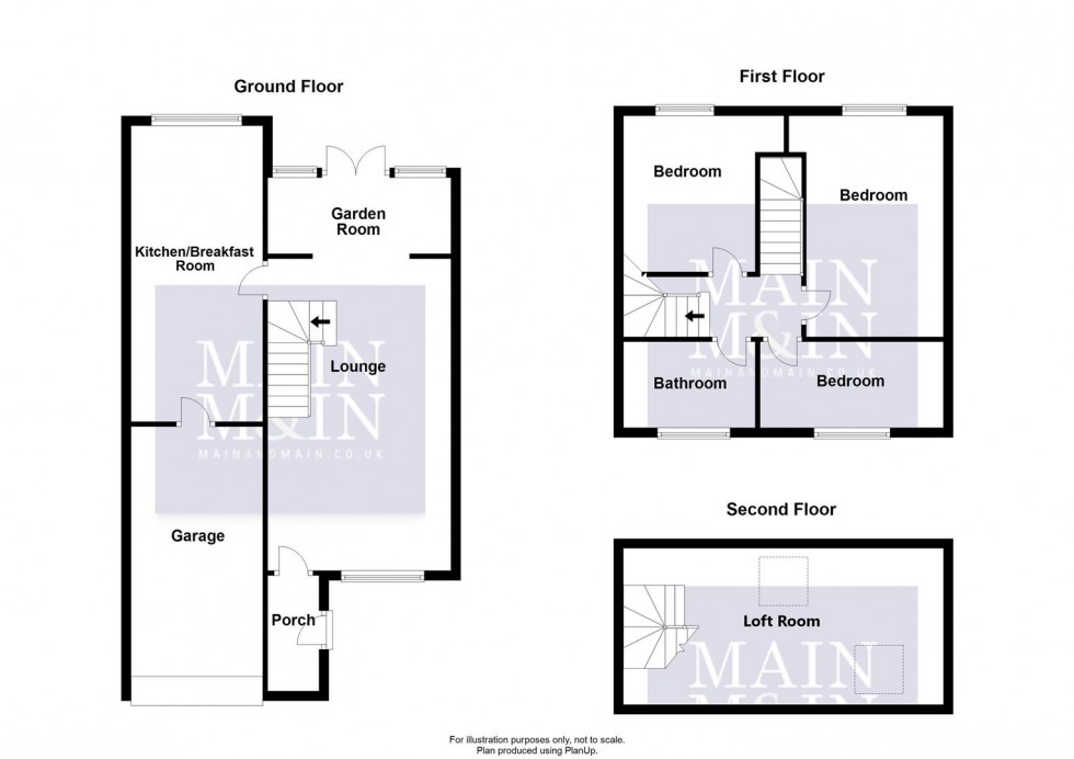 Floorplan for Eastleigh Road, Heald Green