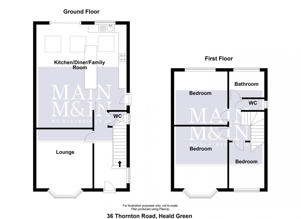 Floorplan for Thornton Road, Heald Green, Cheadle