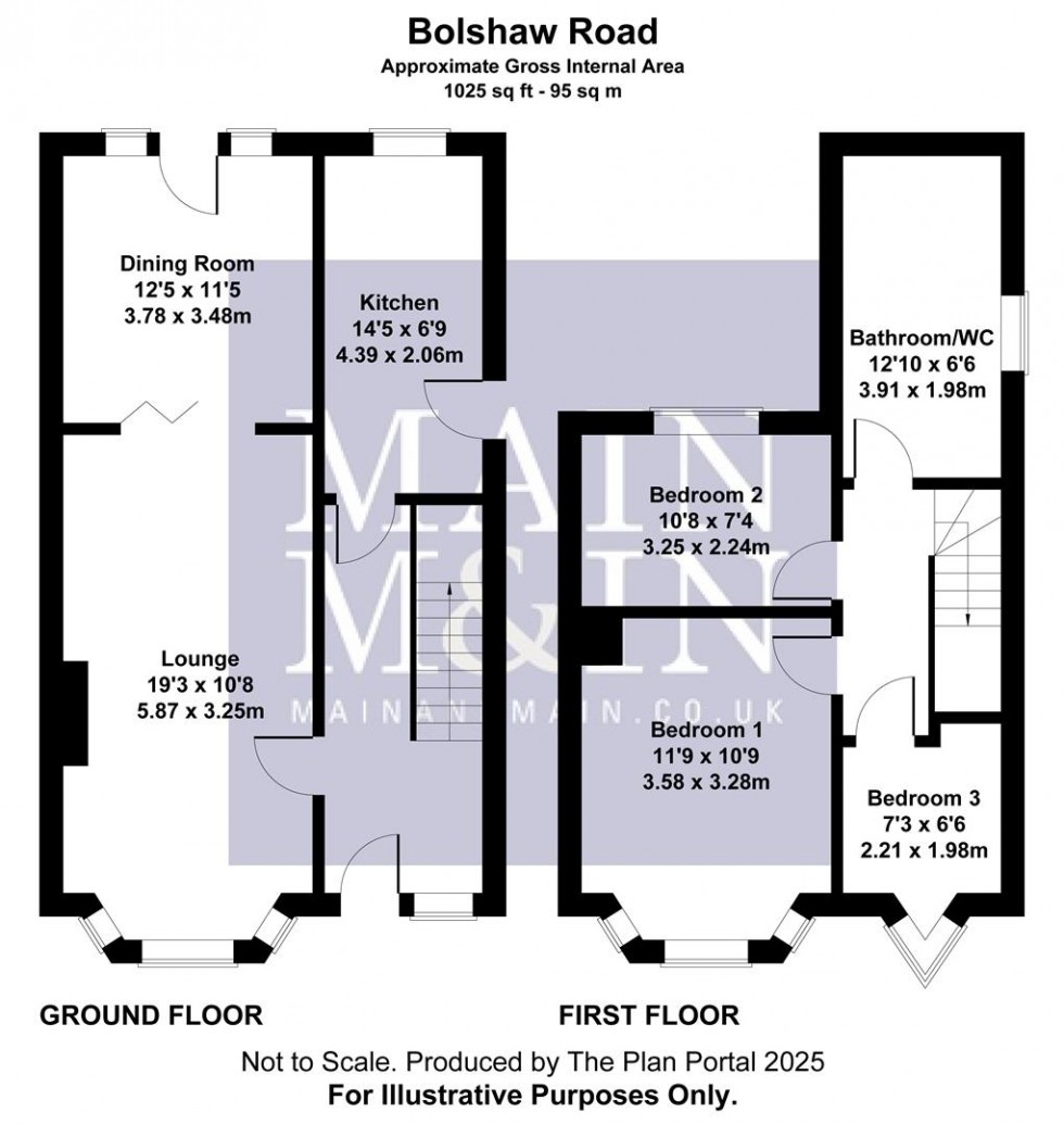 Floorplan for Bolshaw Road, Heald Green