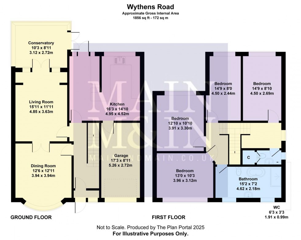 Floorplan for Wythens Road, Heald Green