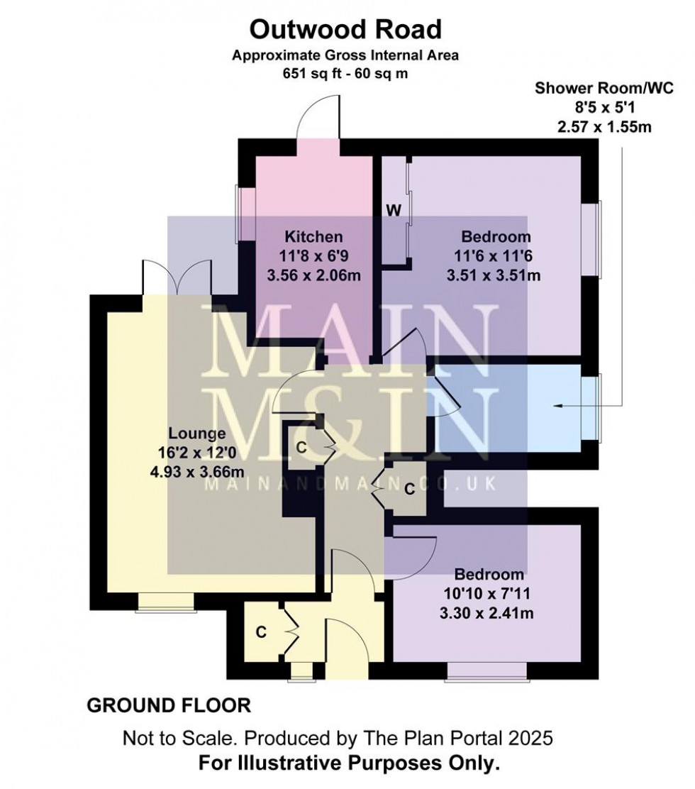 Floorplan for Outwood Road, Heald Green