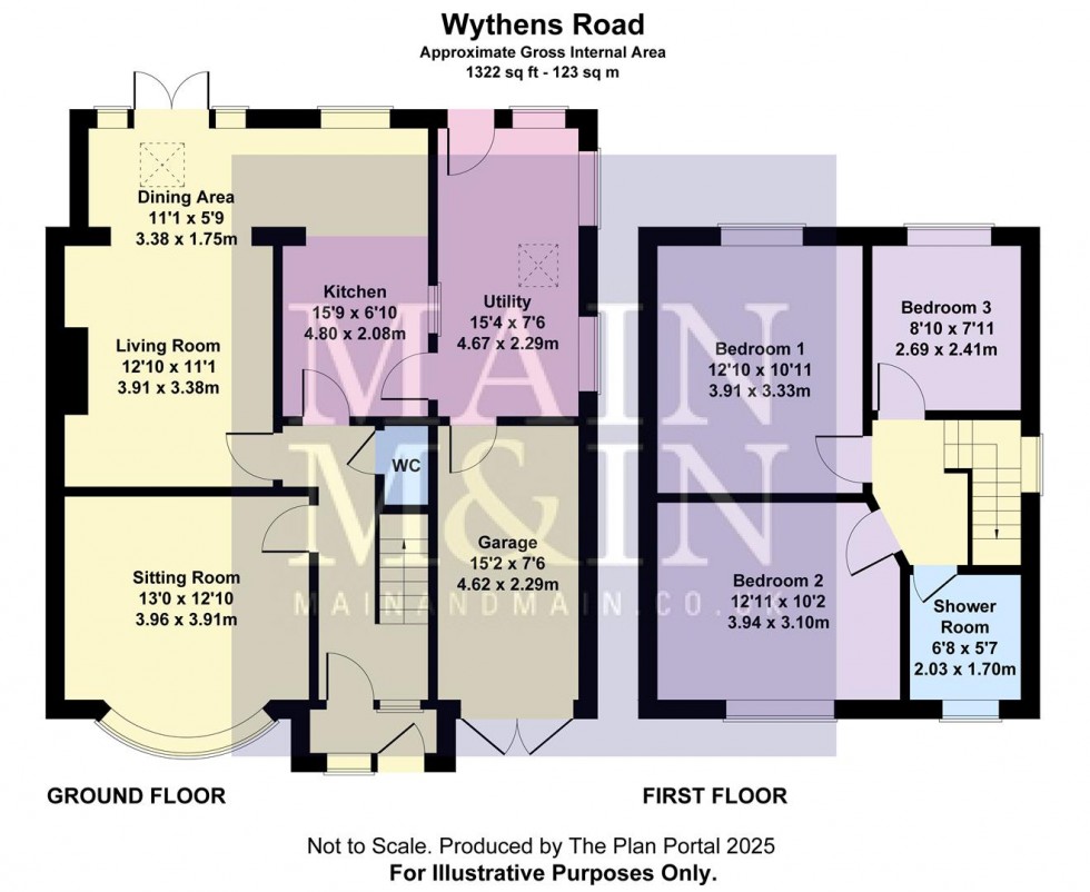 Floorplan for Wythens Road, Heald Green