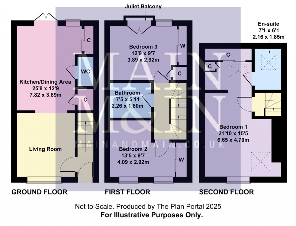 Floorplan for Oak Gardens, Gatley