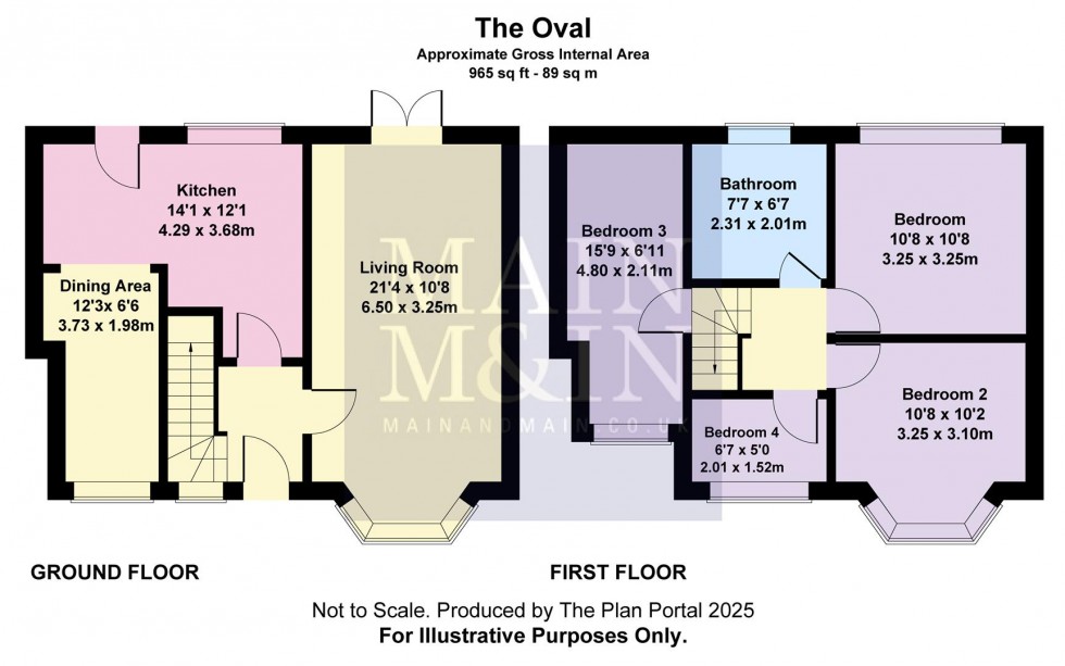 Floorplan for The Oval, Heald Green