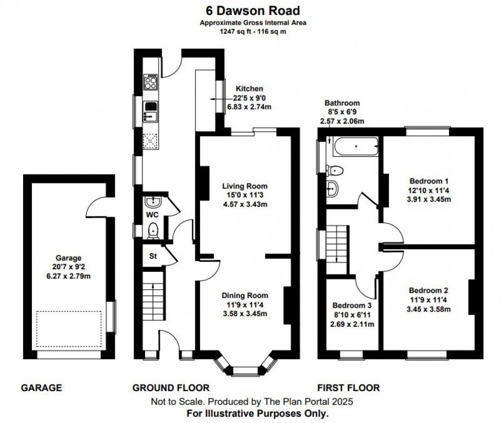 Floorplan for Dawson Road, Heald Green