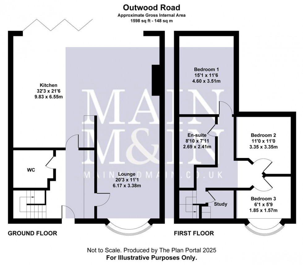 Floorplan for Outwood Road, Heald Green