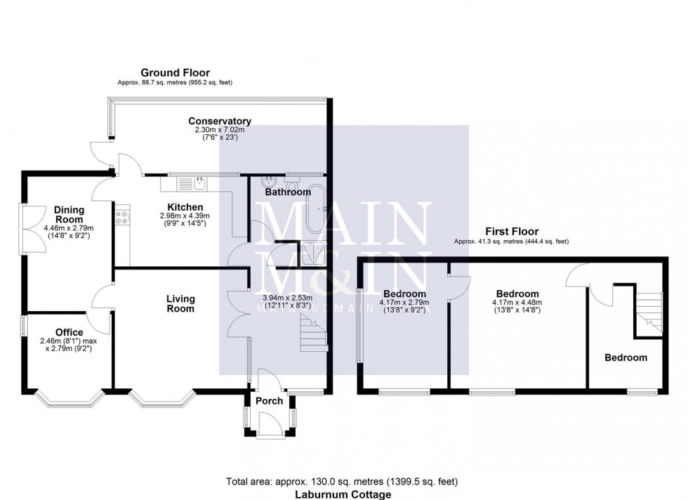 Floorplan for Daisy Bank Lane, Heald Green