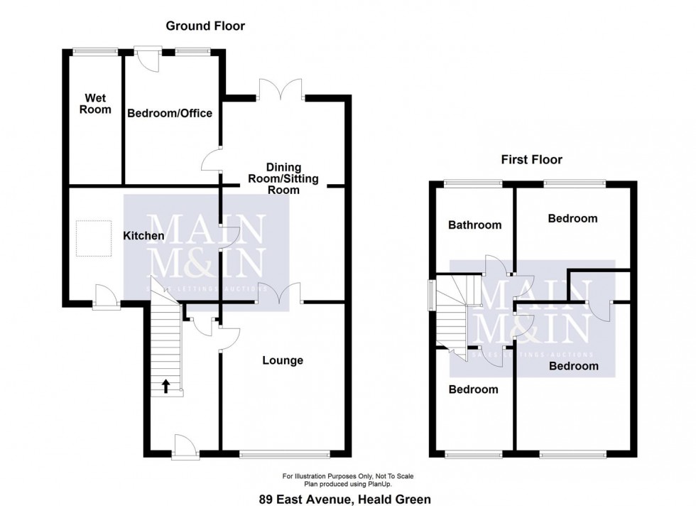 Floorplan for East Avenue, Heald Green, Cheadle