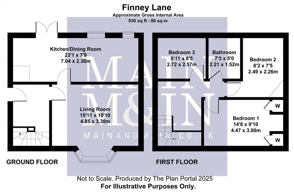 Floorplan for Finney Lane, Heald Green, Cheadle