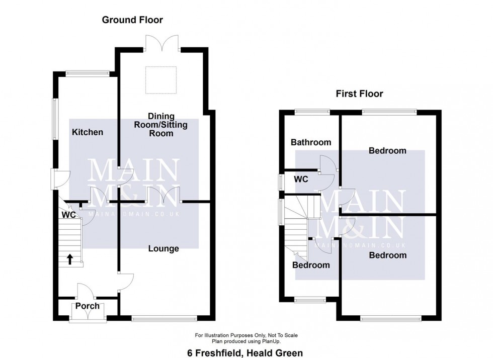 Floorplan for Freshfield, Heald Green