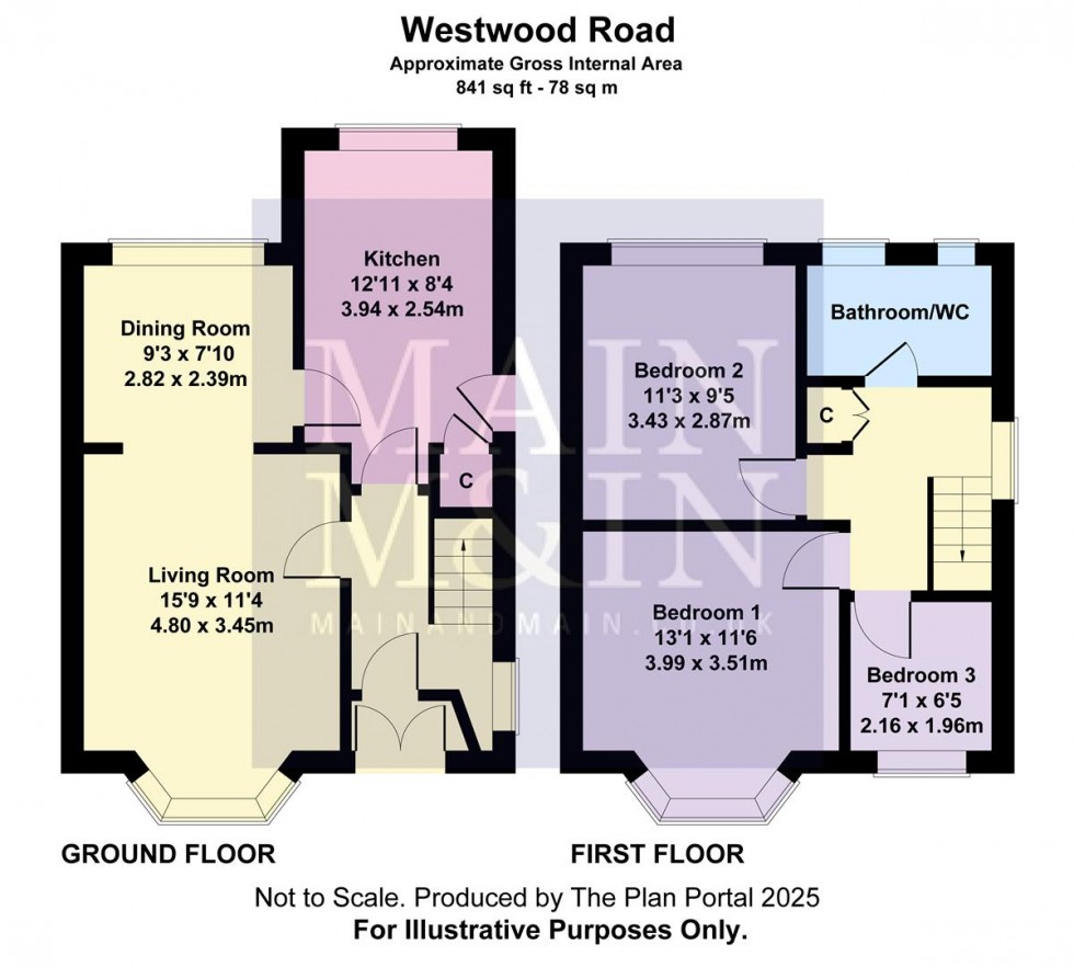 Floorplan for Westwood Road, Heald Green