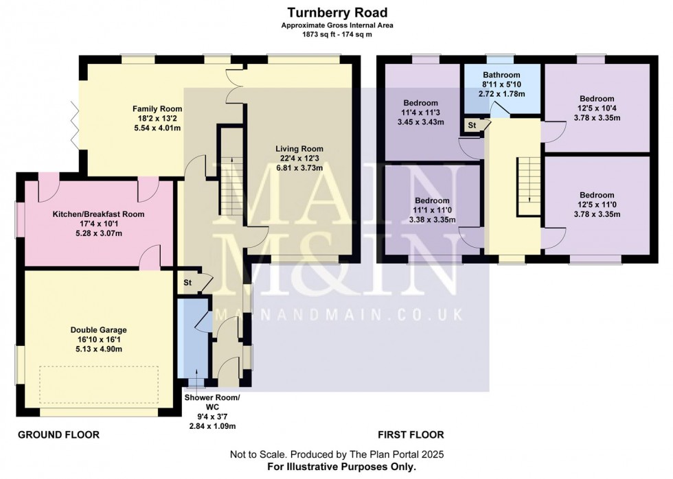 Floorplan for Turnberry Road, Heald Green