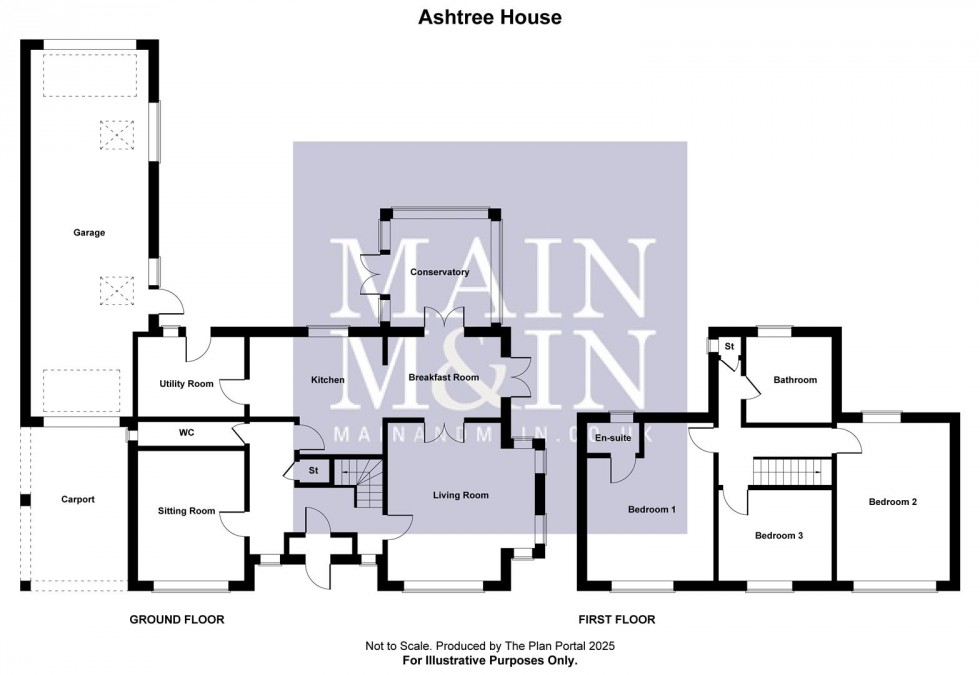 Floorplan for Wilmslow Road, Cheadle