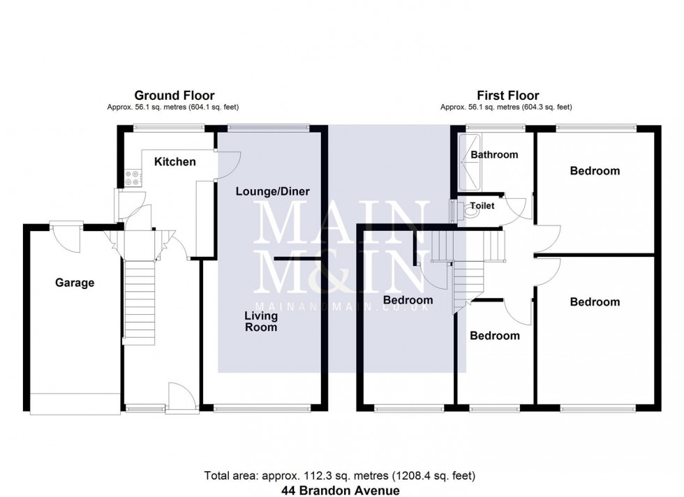 Floorplan for Brandon Avenue, Heald Green, Cheadle