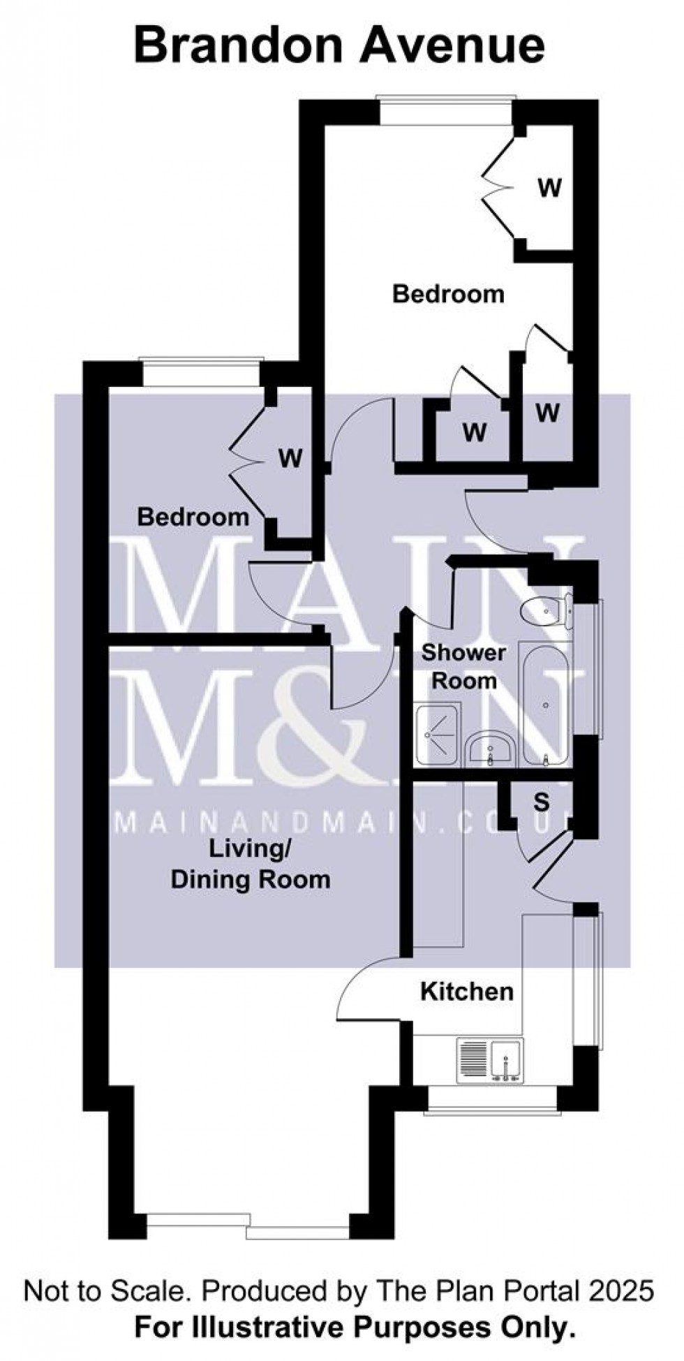 Floorplan for Brandon Ave, Heald Green