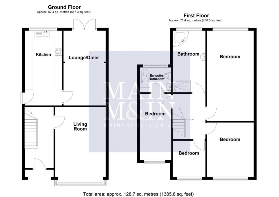 Floorplan for Mona Avenue, Heald Green