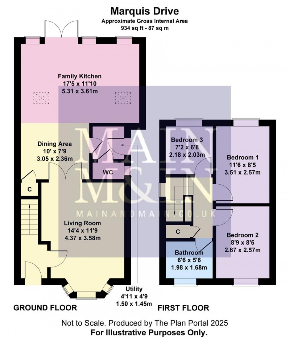 Floorplan for Marquis Drive, Heald Green