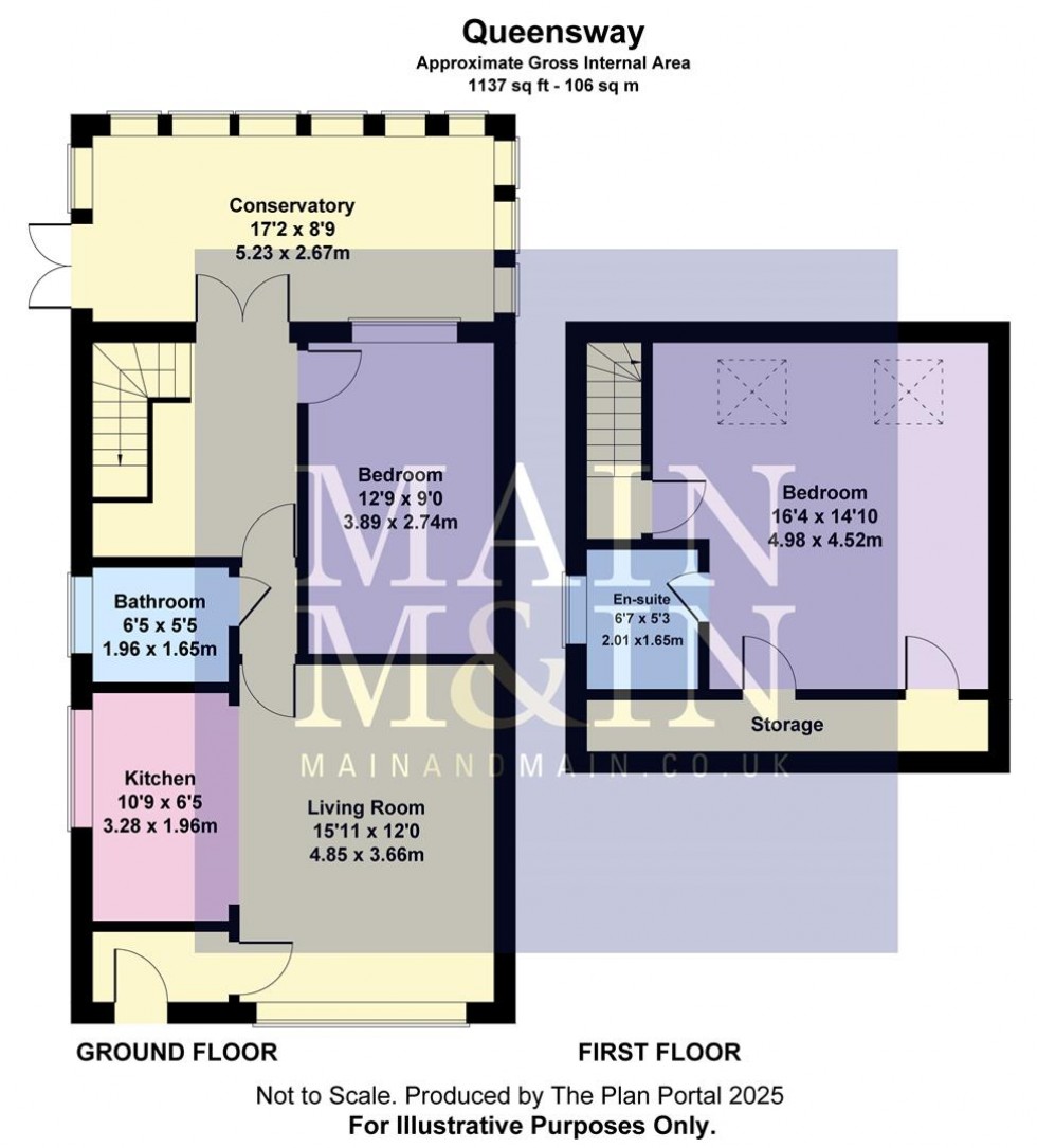 Floorplan for Queensway, Heald Green