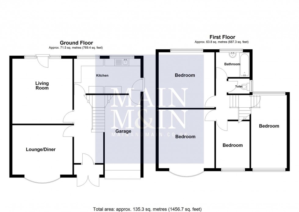 Floorplan for Lancelot Road, Manchester