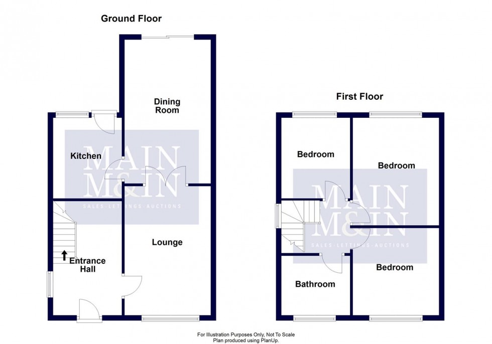 Floorplan for Patch Croft Road, Manchester