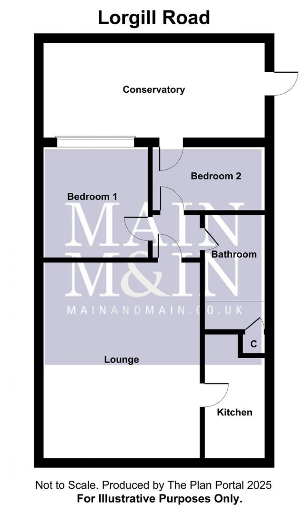 Floorplan for Lorgill Close, Stockport