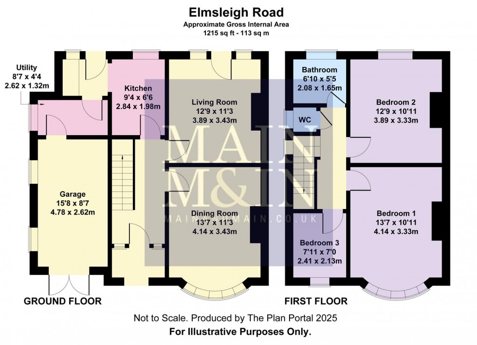 Floorplan for Elmsleigh Road, Heald Green