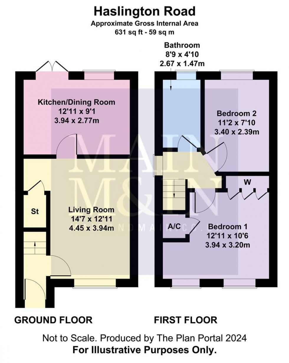 Floorplan for Haslington Road, Ashway Park