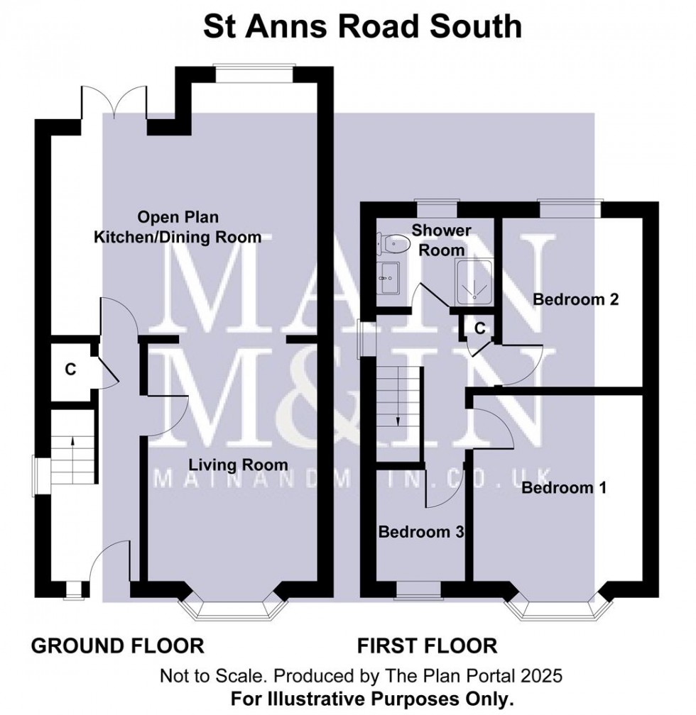 Floorplan for St. Anns Road South, Heald Green, Cheadle
