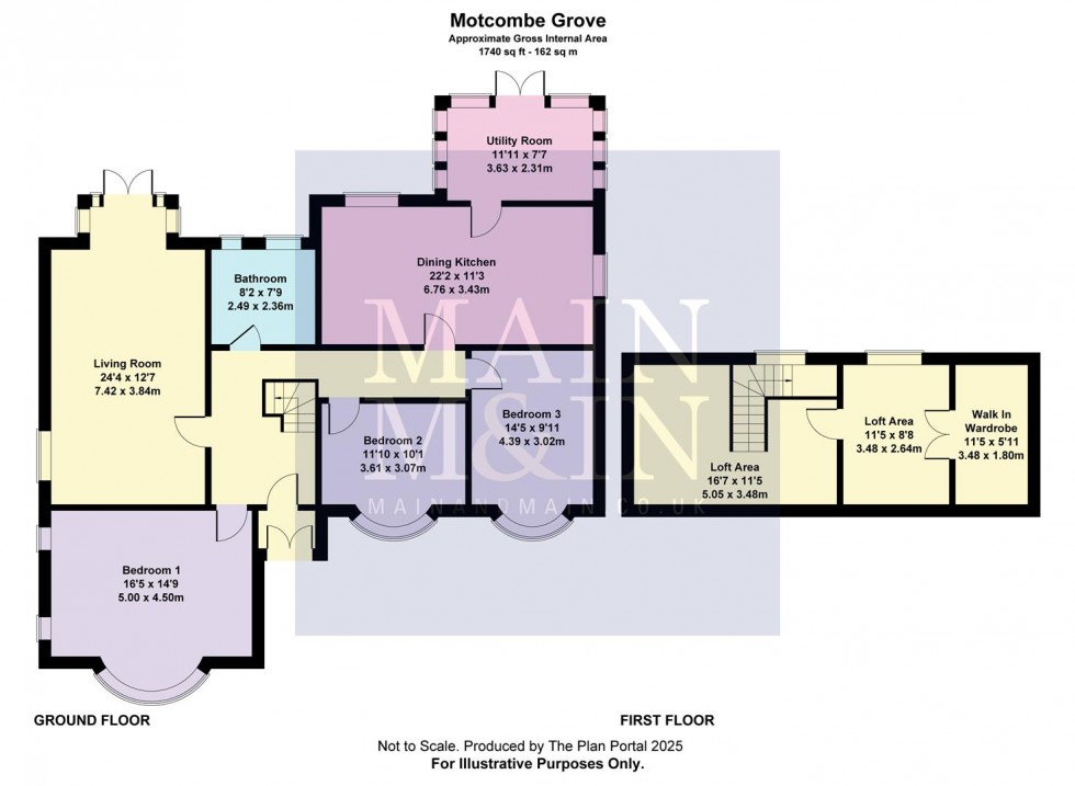 Floorplan for Motcombe Grove, Heald Green