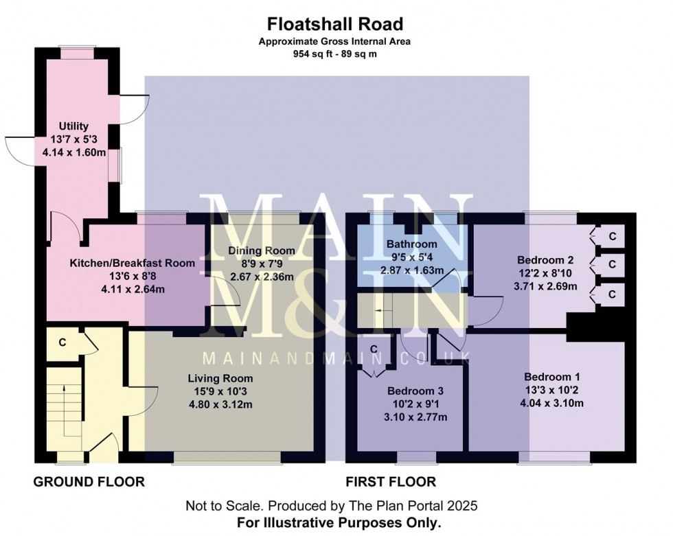 Floorplan for Floatshall Road, Baguley