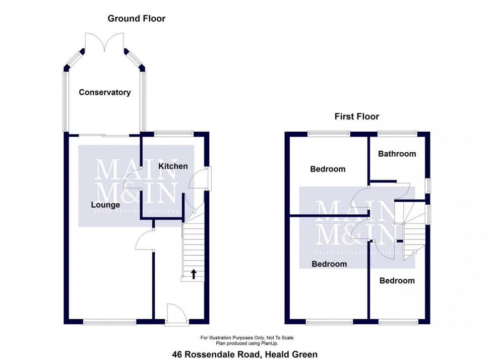 Floorplan for Rossendale Road, Heald Green, Cheadle