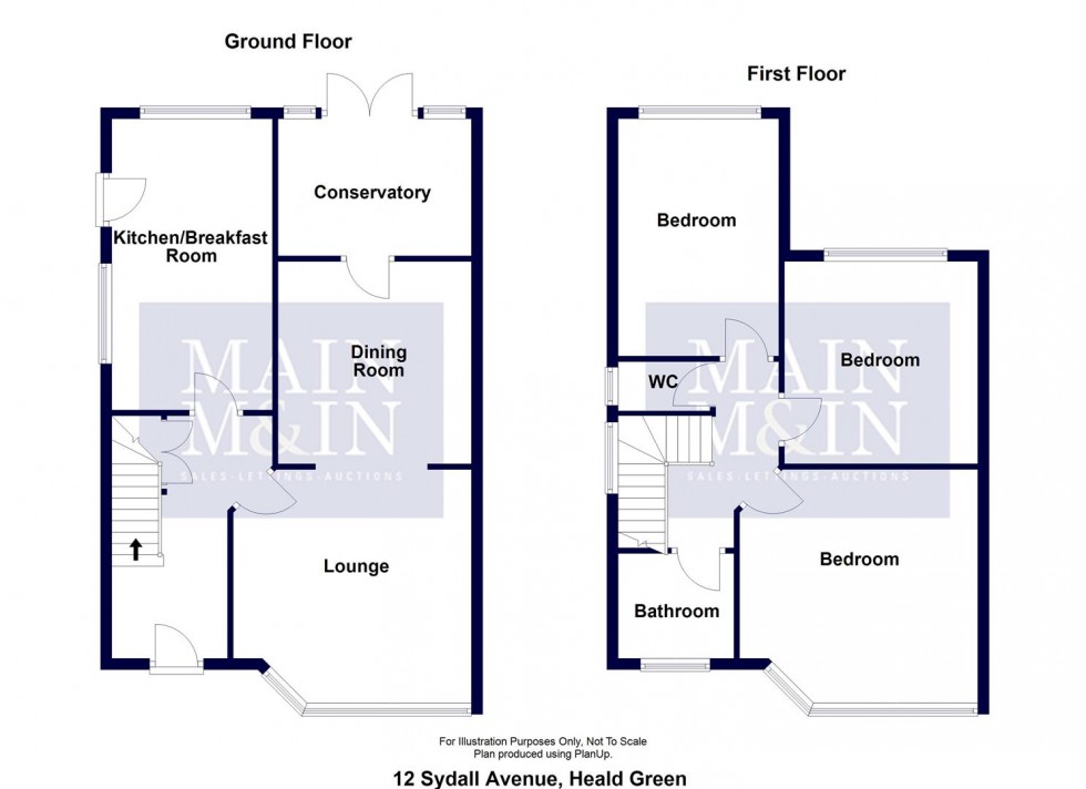 Floorplan for Syddall Avenue, Heald Green