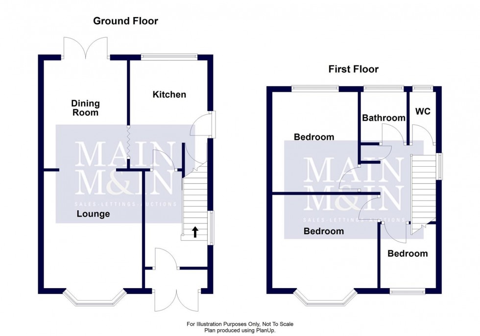 Floorplan for Queensway, Heald Green
