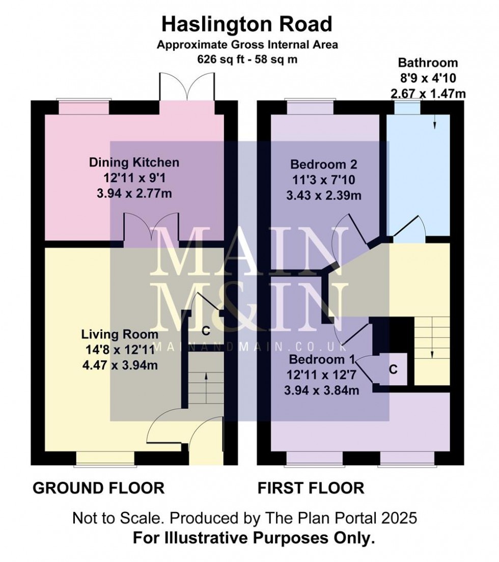 Floorplan for Haslington Road, Peel Hall