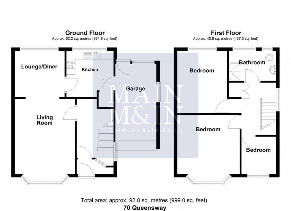 Floorplan for Queensway, Heald Green