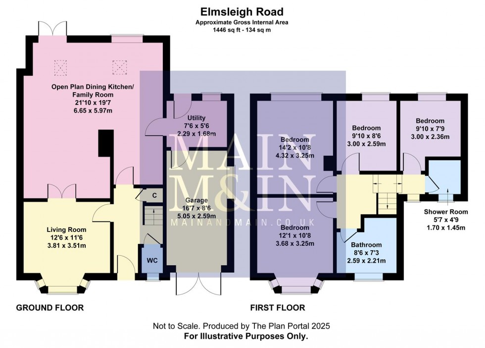Floorplan for Elmsleigh Road, Heald Green