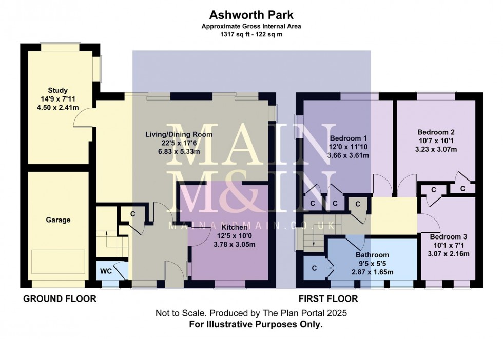 Floorplan for Ashworth Park, Knutsford