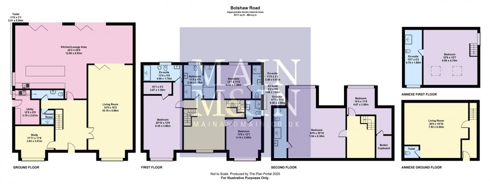 Floorplan for Bolshaw Road, Heald Green