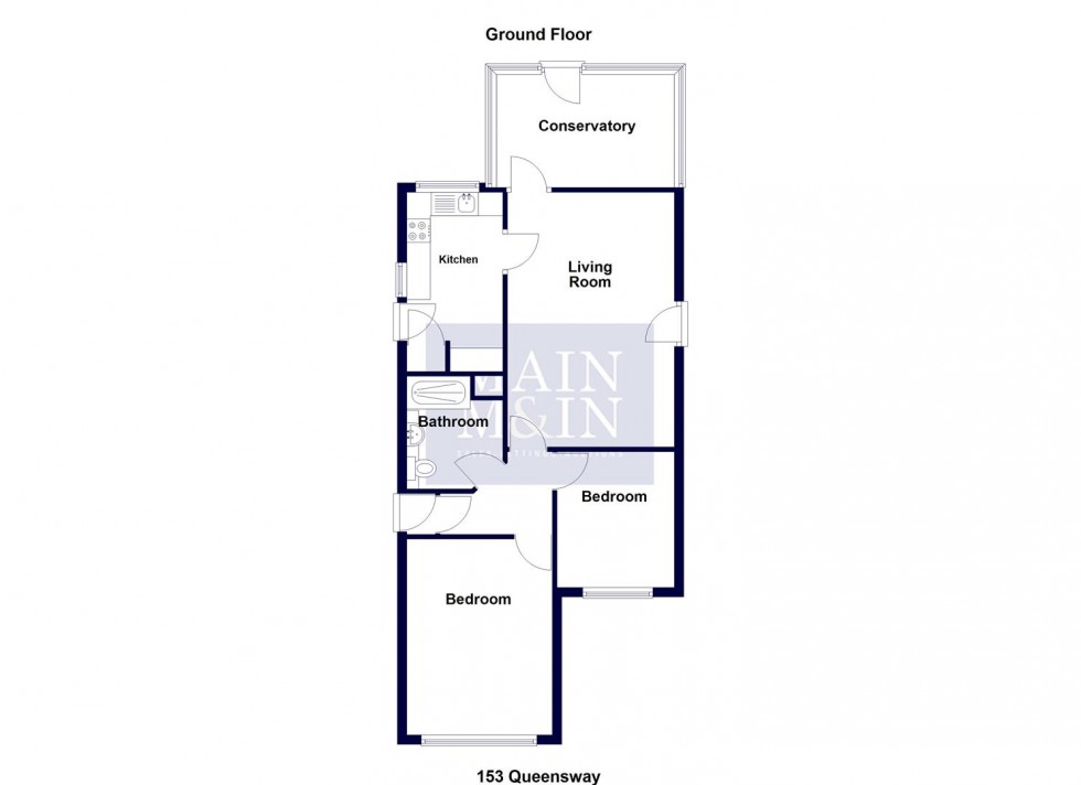 Floorplan for Queensway, Heald Green