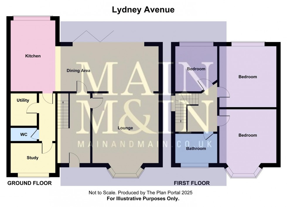 Floorplan for Lydney Avenue, Heald Green