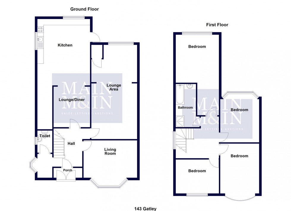Floorplan for Gatley Road, Gatley