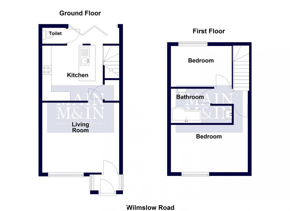 Floorplan for Wilmslow Road, Heald Green