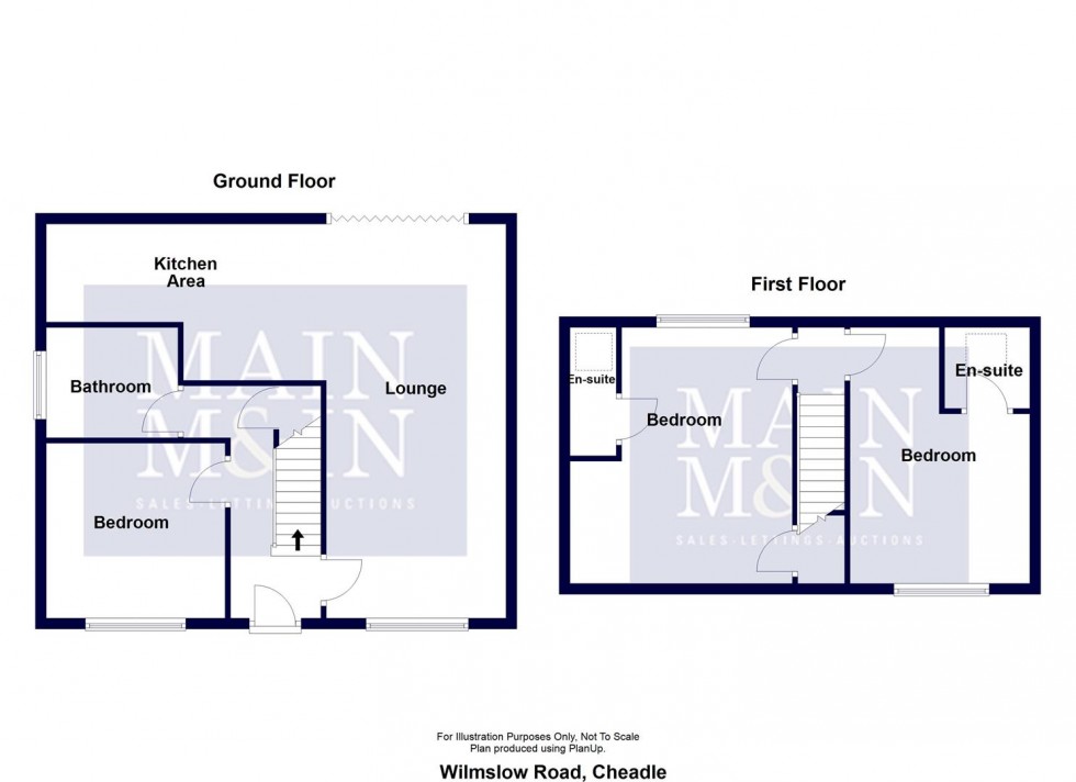 Floorplan for Wilmslow Road, Heald Green
