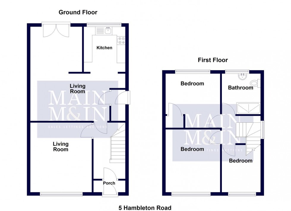 Floorplan for Hambleton Road, Heald Green