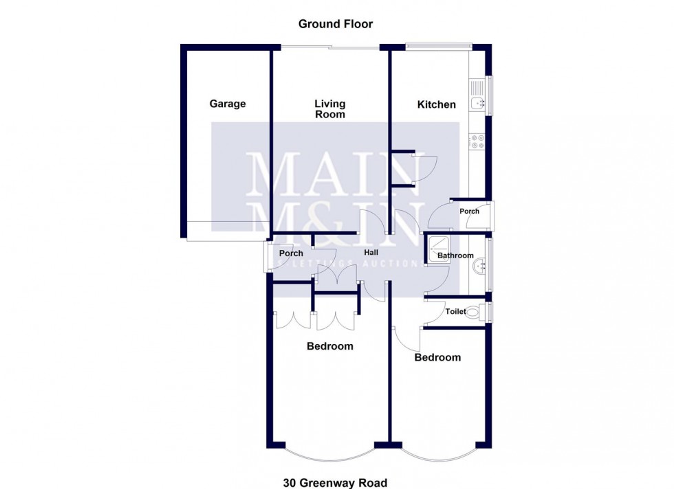 Floorplan for Greenway Road, Heald Green